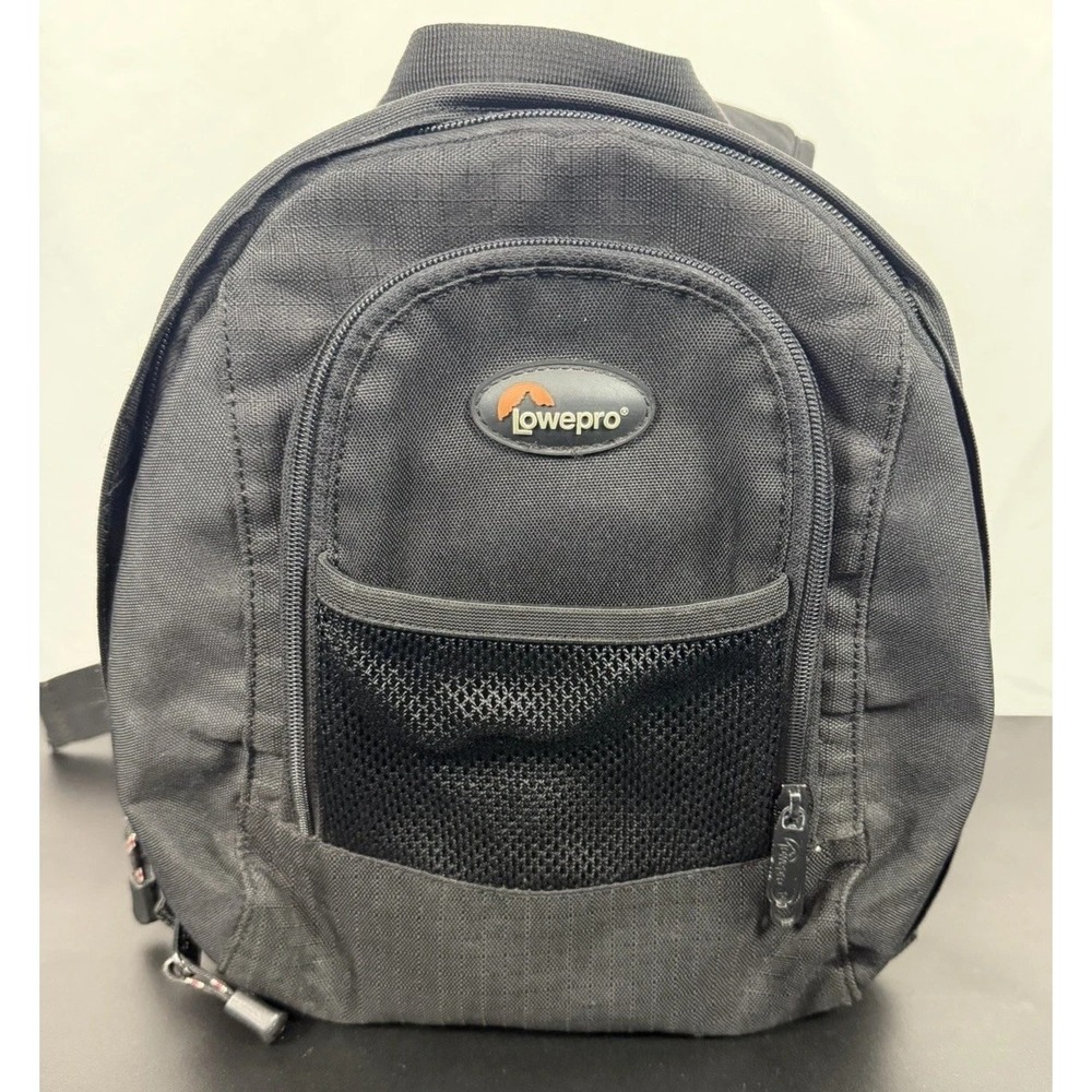 Lowepro Micro Trekker 100 Black Padded Camera Bag Backpack Film Digital SLR Gear